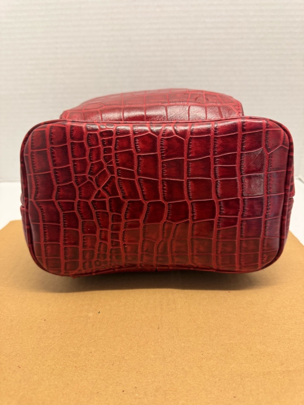 Patricia Nash Alencon Top Handle Small Leather Backpack - Picture 7 of 11